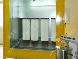 濾芯單級粉末回收噴房